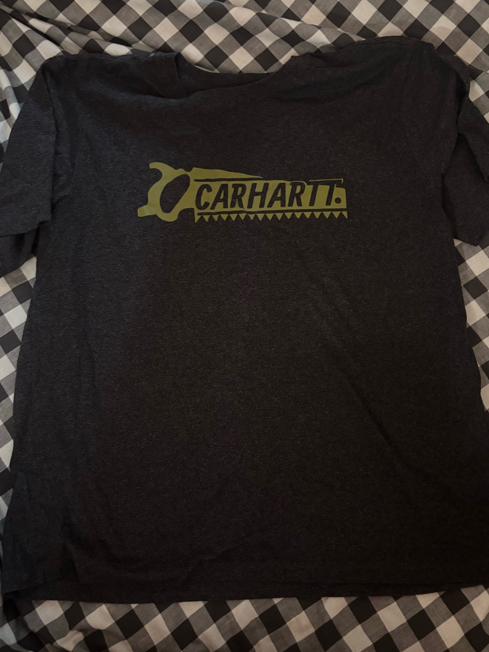 Carhartt Men’s Charcoal Short-Sleeve T-Shirt